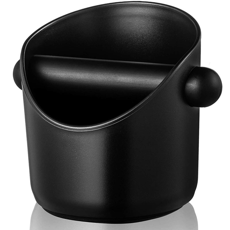 AIFUSI Espresso Knock Box, 4.4 Inch Coffee Knock Box Espresso Dump Bin For Coffee Grounds with Removable Knock Bar and Non-Slip Base Shock-Absorbent Durable Barista Style - Image 1
